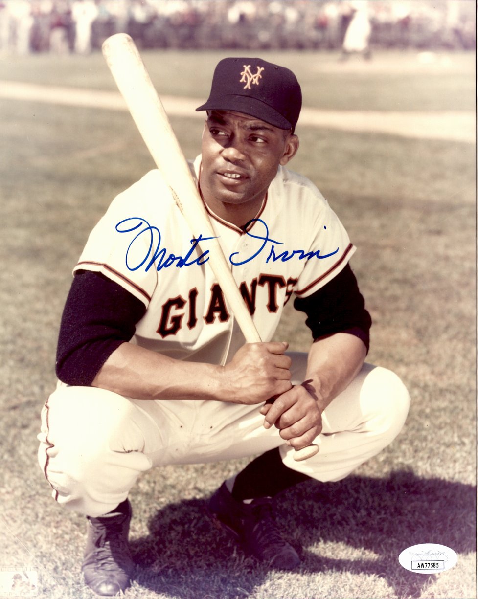 Monte Irvin HOF Signed/Autographed 8x10 Photo New York Giants JSA 191406