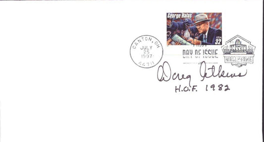 Doug Atkins HOF Signed 1997 FDC First Day Cover Chicago Bears 151477