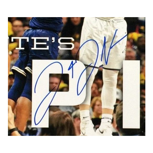 Donte DiVincenzo Villanova 2018 NATIONAL CHAMPS Signed 11x14 SI Cover JSA 137029
