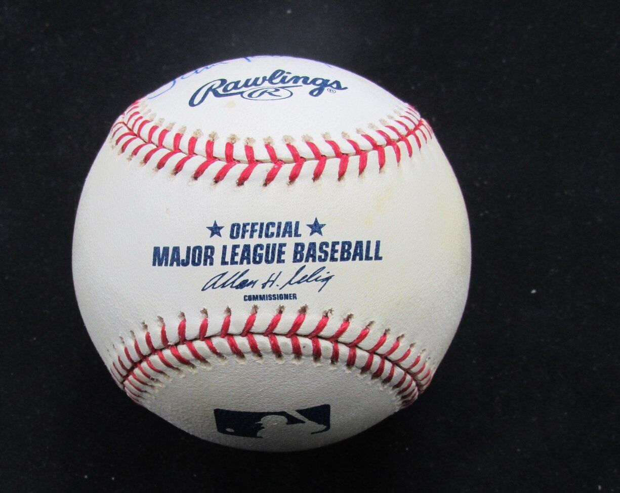 Sam Rutigliano Autographed OML Baseball Football Coach Cleveland Browns