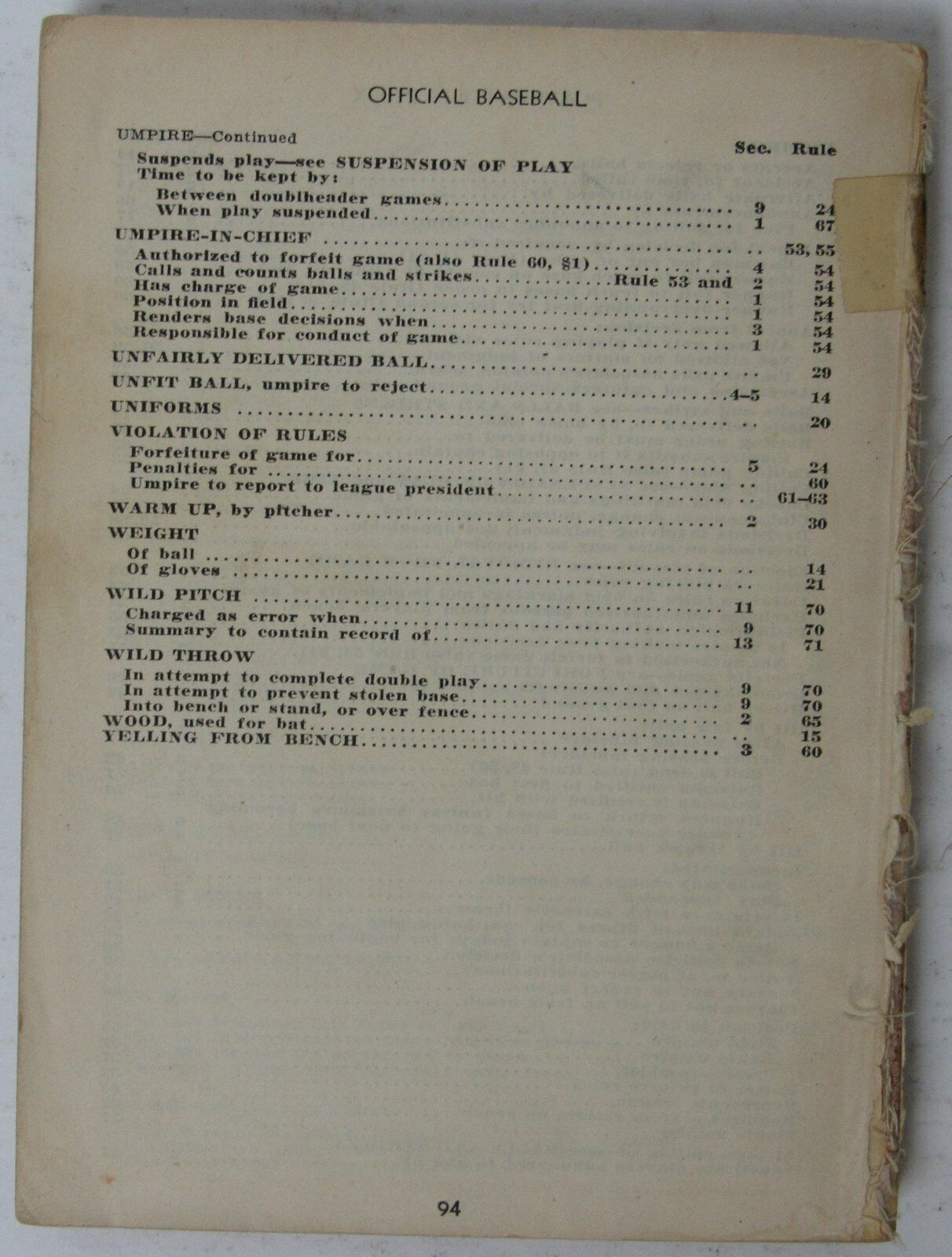 1946 Official Baseball Guide by A.S. Barnes - Rules, Reviews, Pictures 144922