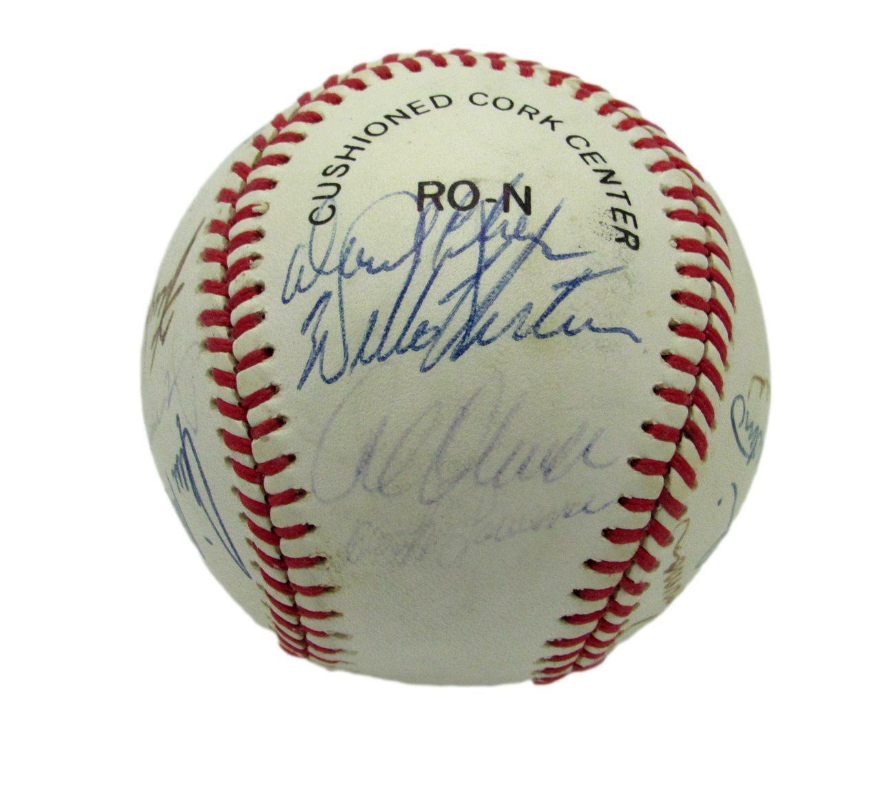 1960s Stars Signed by 18 ONL Baseball Koosman Oliver Jenkins Agee 158914