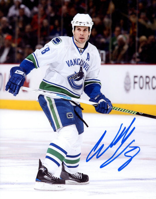 Willie Mitchell Vancouver Canucks Signed/Autographed 8x10 Photo 152986