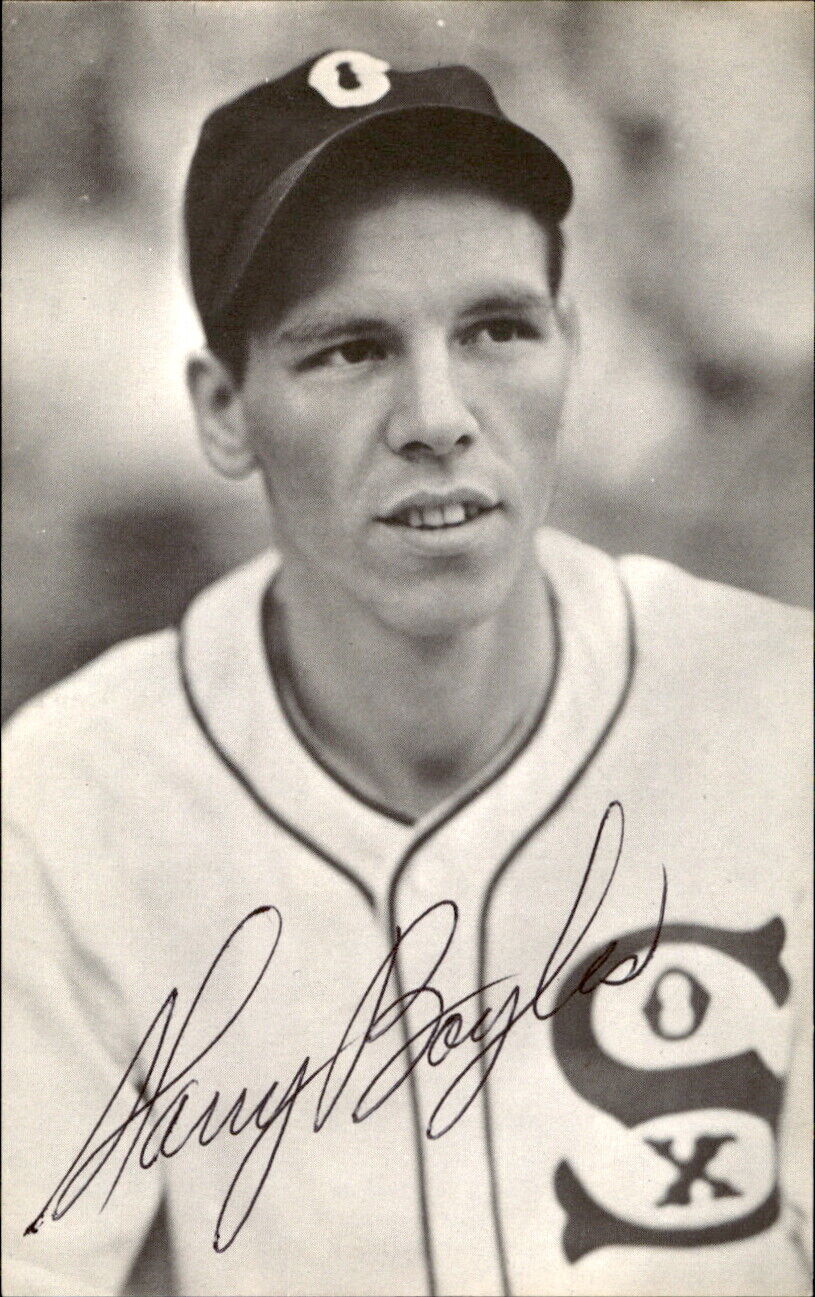 Harry Boyles White Sox d. 2005 Signed/Autographed 3x5 Photo 177977