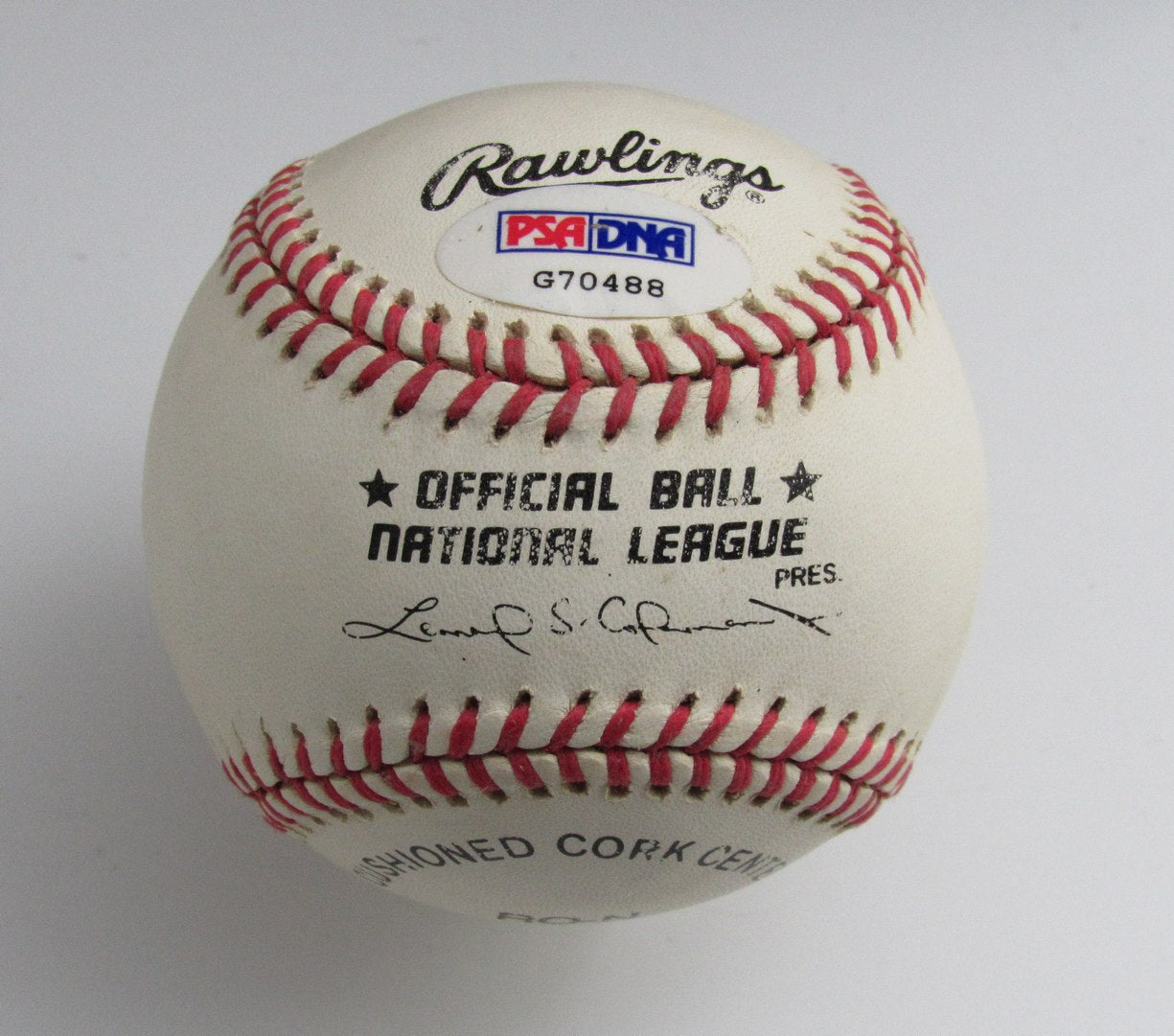 Ed Chandler Autographed/Signed ONL Baseball Brooklyn Dodgers PSA/DNA 191632