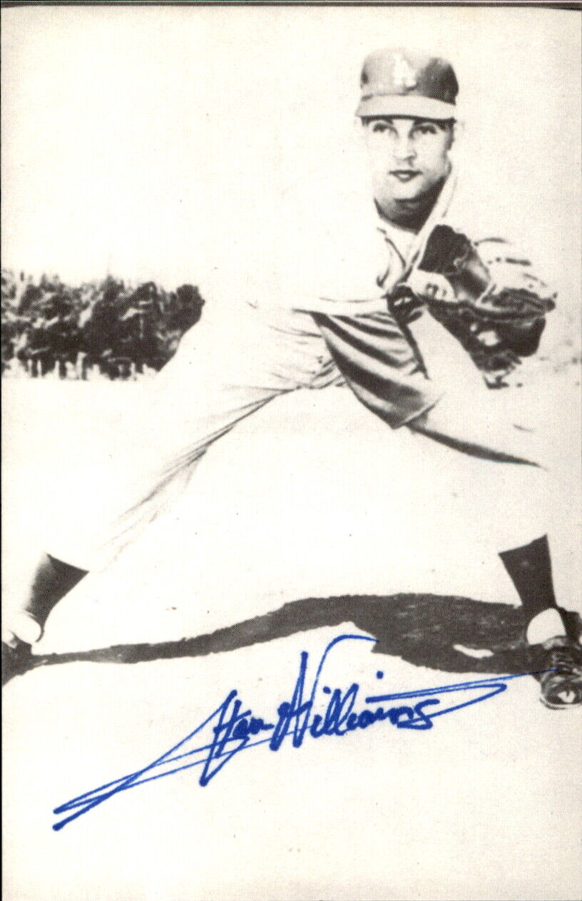 Stan Williams LA Dodgers Signed/Autographed 3x5 Photo 179338