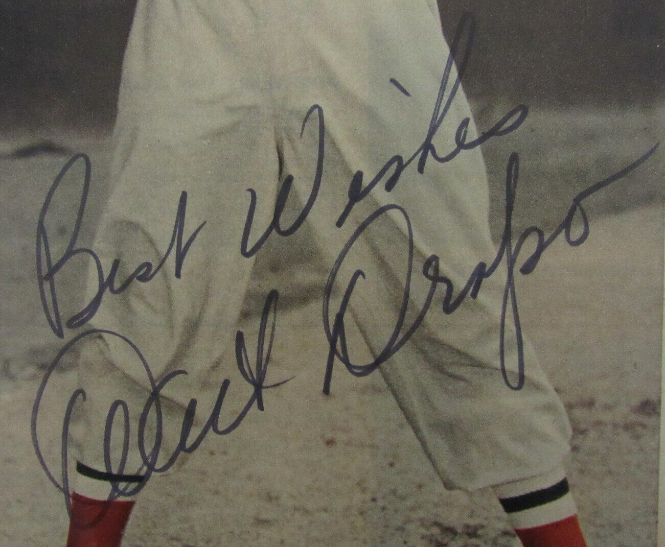 Walt Dropo Autographed Magazine Photo Boston Red Sox JSA