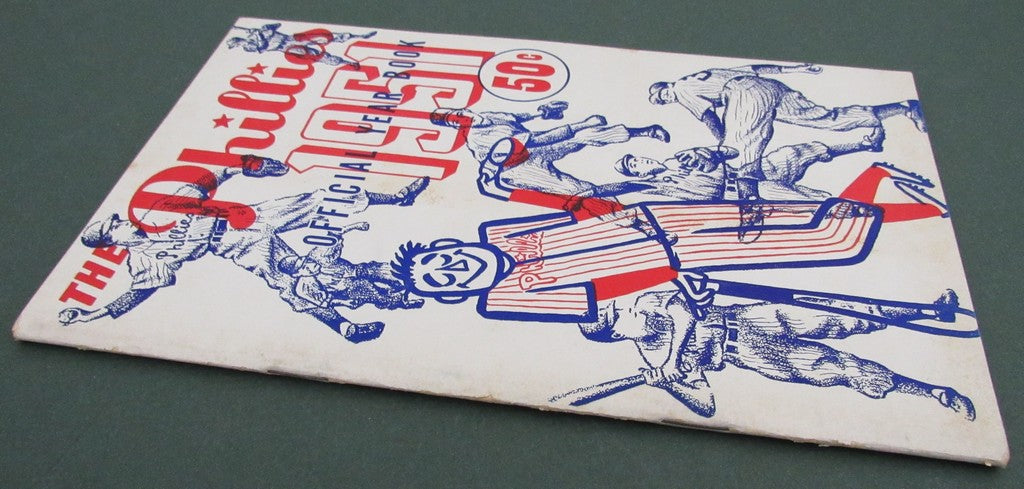1951 Philadelphia Phillies Year Book/Media Guide with Mailing Envelope 188426