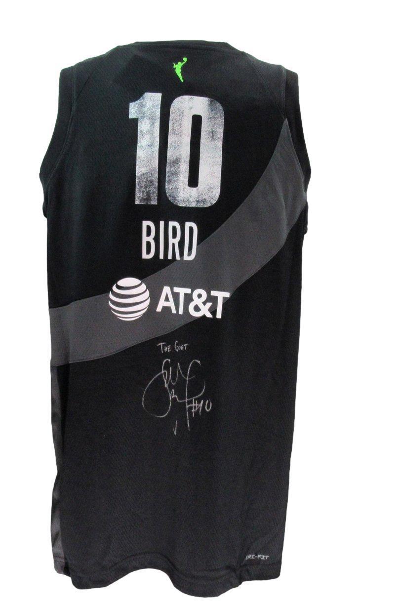 Sue Bird Autographed/Inscr GOAT Nike Basketball Jersey Seattle Storm JSA 179438