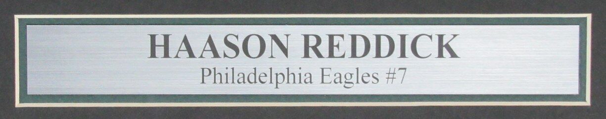 Haason Reddick Autographed 11x14 Photo Philadelphia Eagles Framed JSA 176772