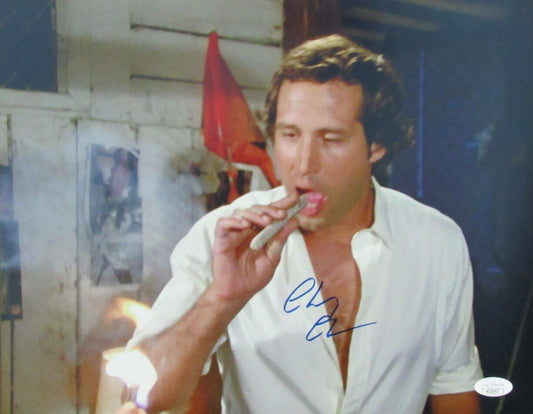 Chevy Chase Autographed 11x14 Photo "Caddyshack" JSA