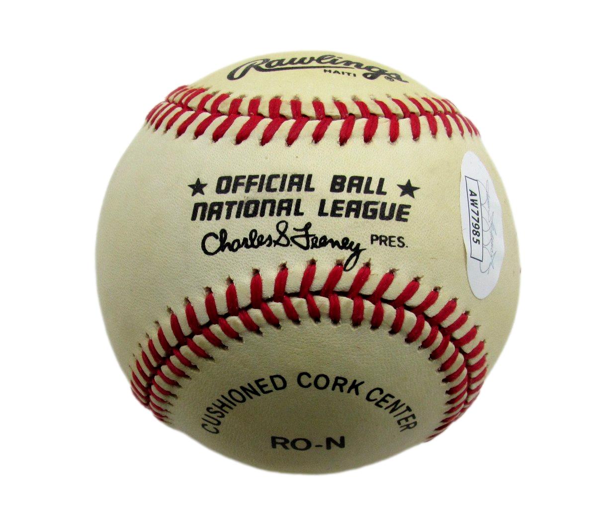 Lou Brock HOF Signed/Autographed ONL Baseball St. Louis Cardinals JSA 191241