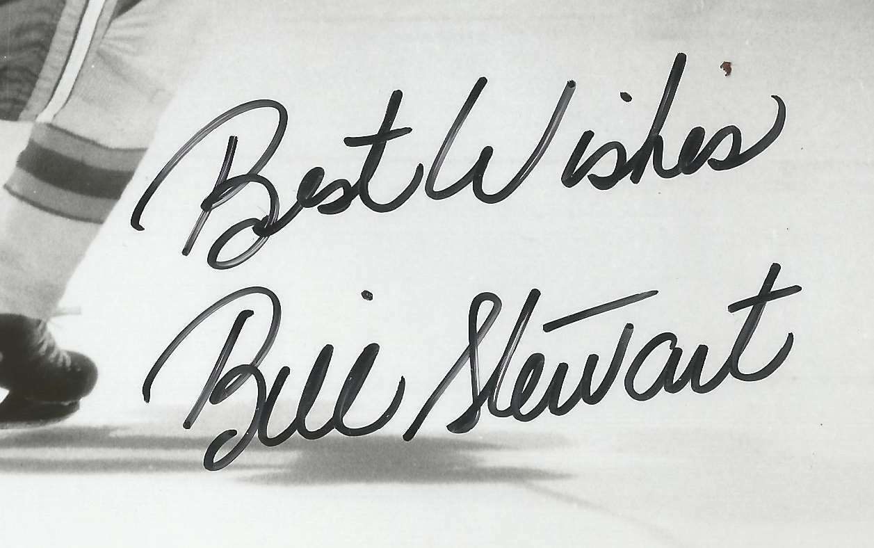 Bill Stewart St. Louis Blues Signed/Autographed 8x10 B/W Photo Collage 150320