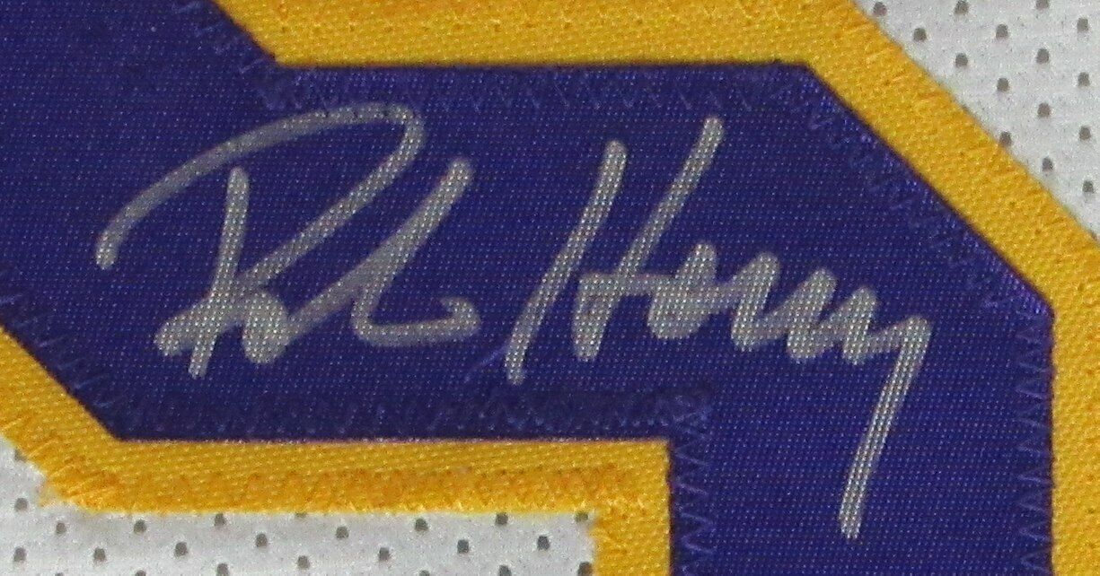 Robert Horry Signed/Autographed Lakers Custom Basketball Jersey JSA 166362