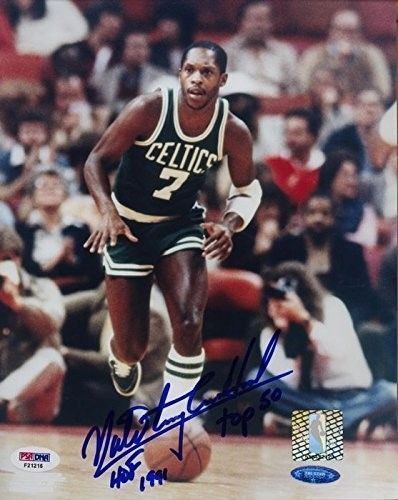 NATE ARCHIBALD Celtics Signed 8x10 Photo PSA/DNA 132772