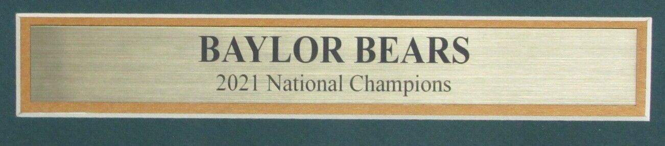 Baylor 2021 Waco Tribune Newspaper NCAA Mens Basketball Champs Framed 159171