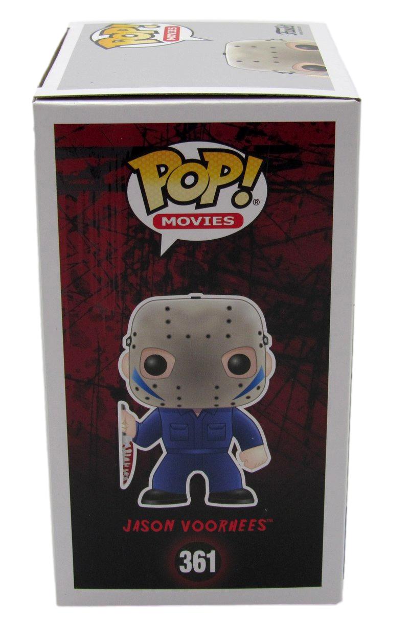 Ari Lehman Signed/Insc Funko Pop! #01 "Friday the 13th" Signed in Red JSA 190711