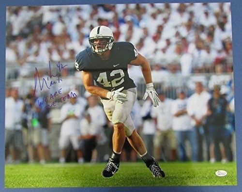 Michael Mauti Penn State PSU Autographed/Signed 16x20 Photo JSA BA133270