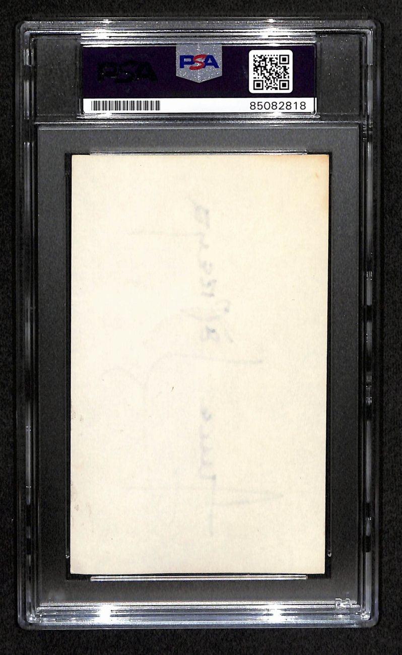 Anne Jeffreys Signed 3x5 Index Card Actress PSA/DNA 184304