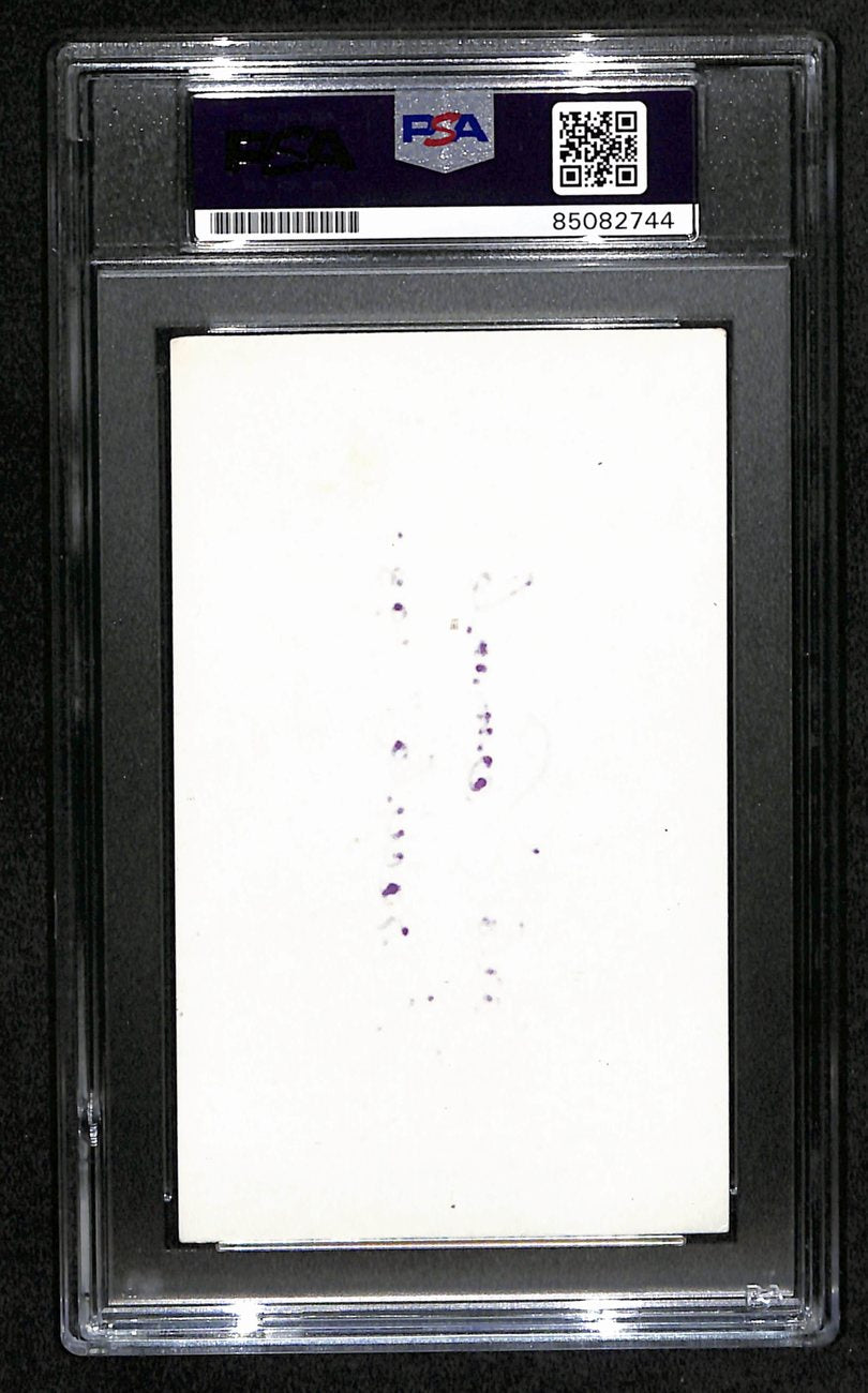 Carla Laemmle Signed/Inscribed 3x5 Index Card "Dracula" 1931 PSA/DNA 183931