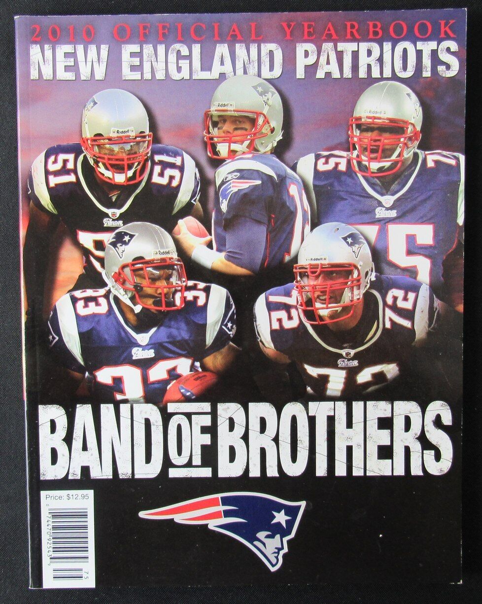 2010 New England Patriots Yearbook Brady 176471