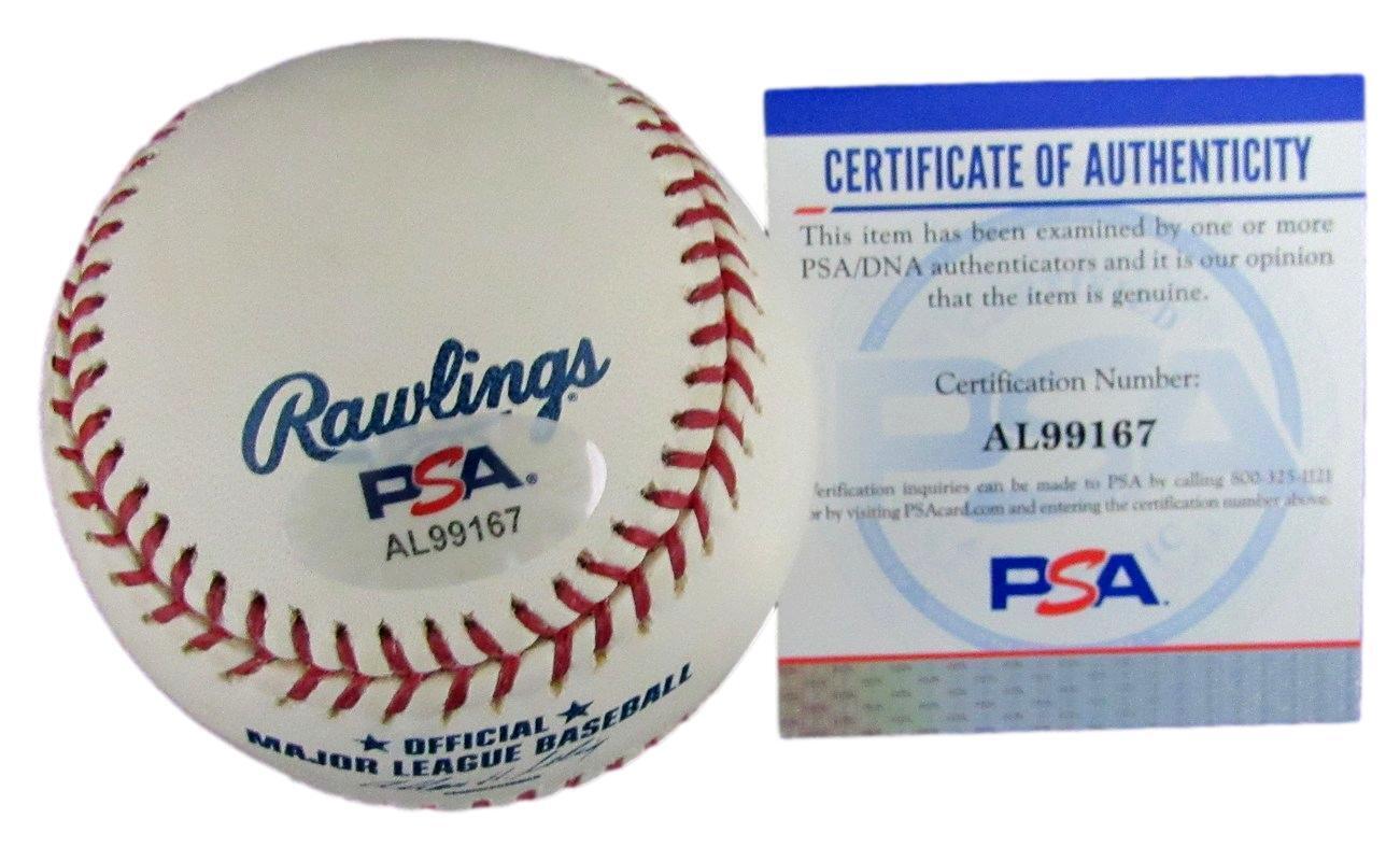 Mike Torrez Autographed Rawlings OAL Baseball Boston Red Sox PSA/DNA 176949