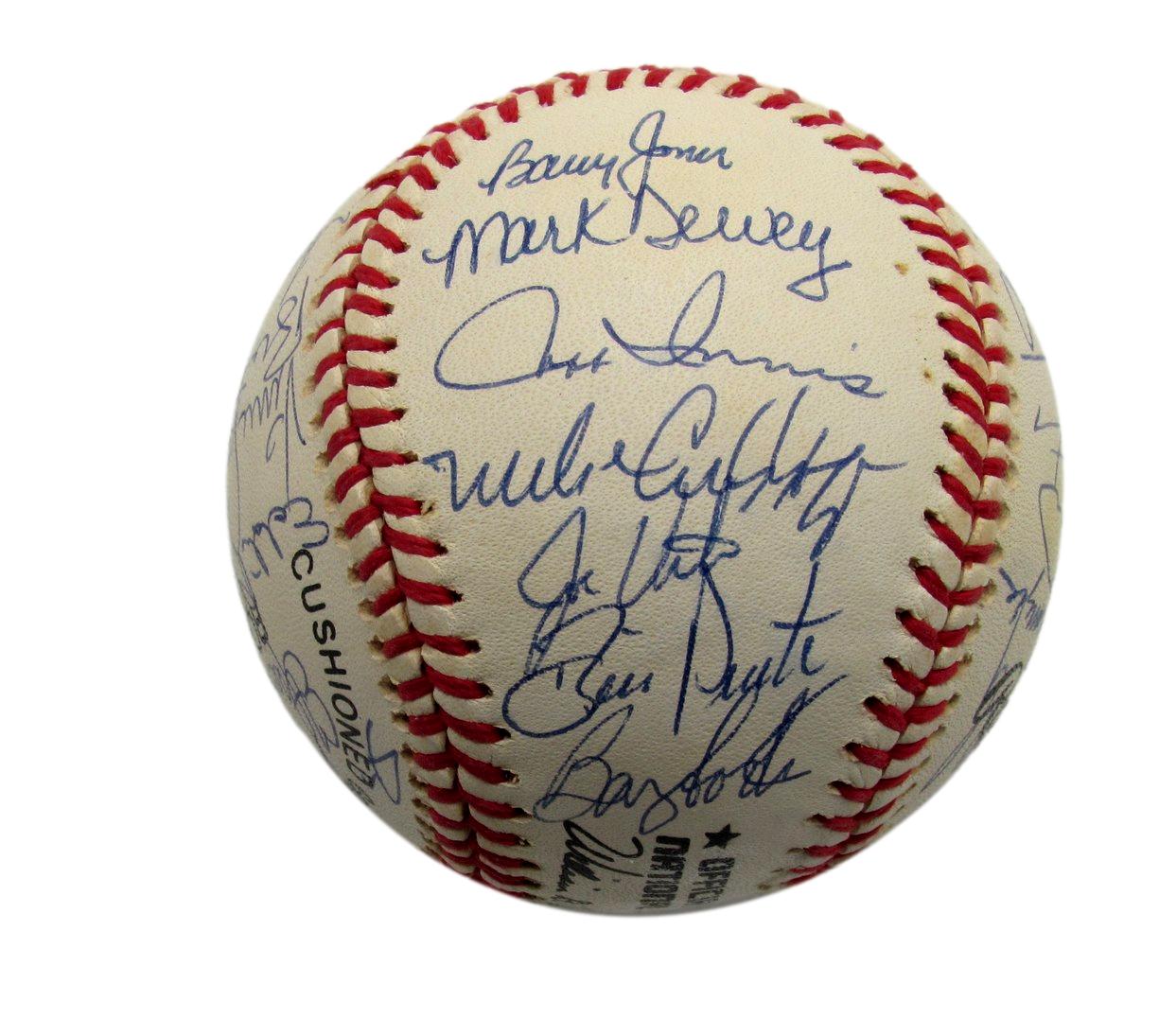 1992 Mets Team Signed by 30 Players ONL Baseball Torborg Murray(HOF) Cone 187273