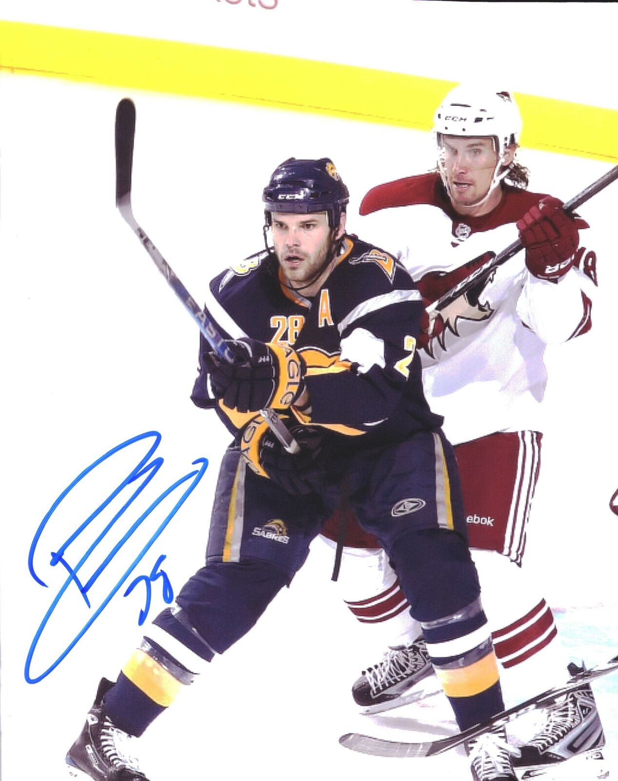 Paul Gaustad Buffalo Sabres Signed/Autographed 8x10 Photo 152300