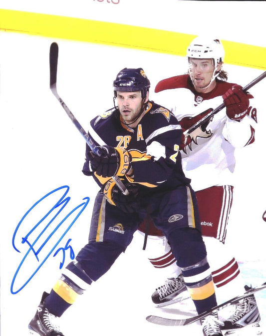 Paul Gaustad Buffalo Sabres Signed/Autographed 8x10 Photo 152300