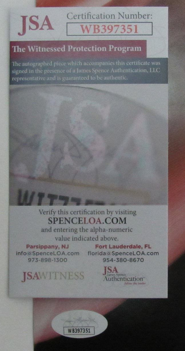 Larry Bird Signed 1988-89 Hoop Program Pacers vs. Celtics JSA 189300