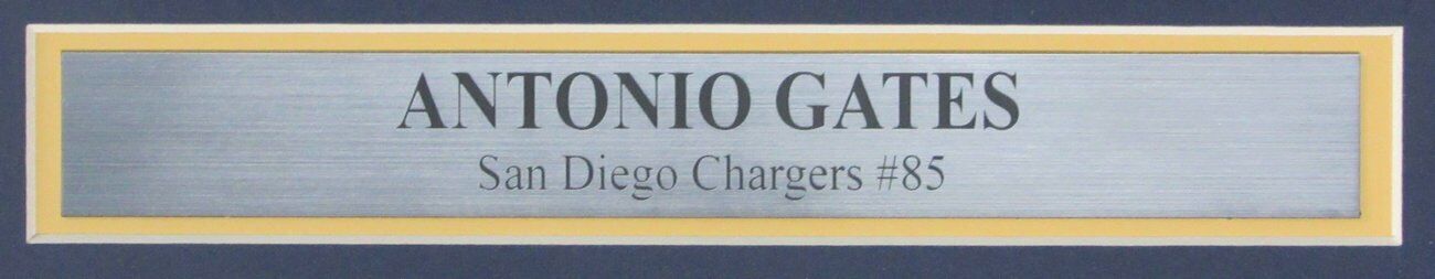 Antonio Gates San Diego Chargers Signed/Auto 16x20 Photo Framed Beckett 158963