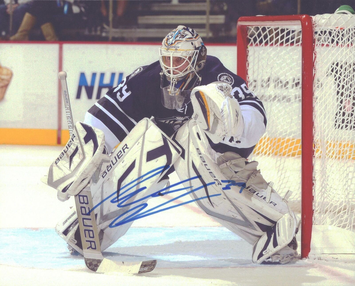 Anders Lindback Nashville Predators Signed/Autographed 8x10 Photo 152672