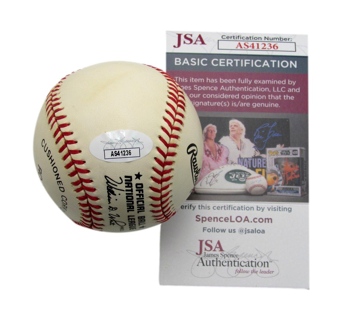 Bill Madlock Signed/Auto Rawlings ONL Baseball Pittsburgh Pirates JSA 187313