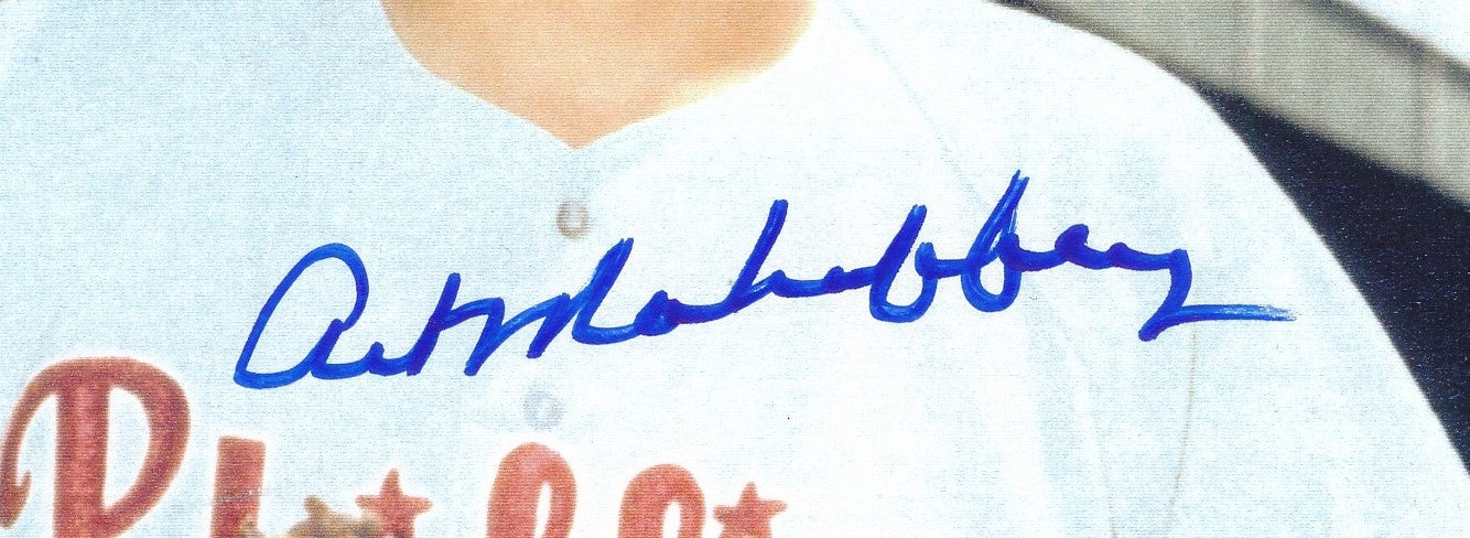 Art Mahaffey Autographed 8x10 Photo Philadelphia Phillies JSA 181931