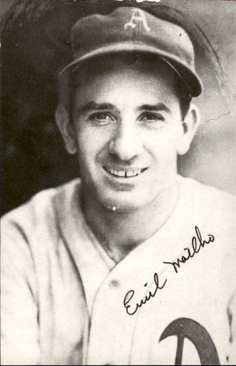 Emil Mailho Athletics d. 2007 Signed/Autographed 3x5 Photo 178586