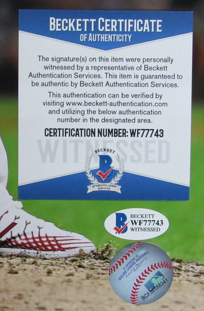 Shane Bieber Cleveland Indians Signed/Autographed 16x20 Photo Beckett 156892