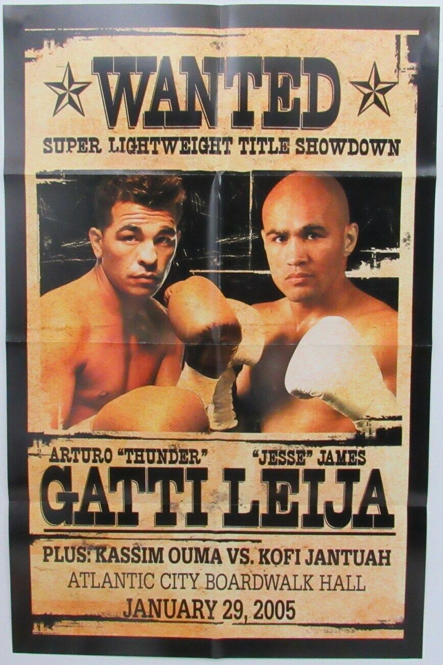 Arturo Gatti vs. Jesse James Leija 2005 Super Light Weight Champ Program 162277