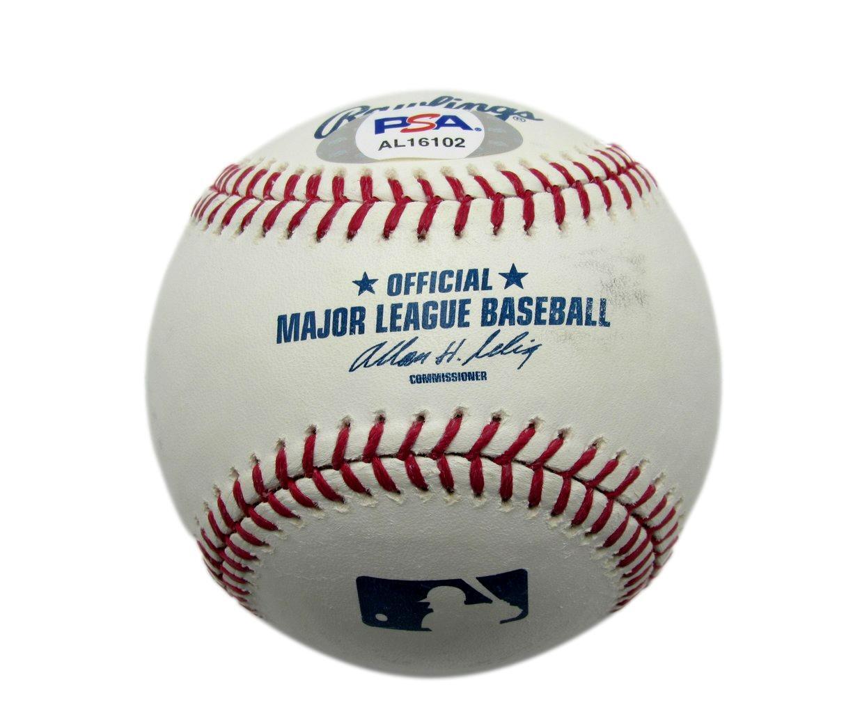 Ryan Howard Autographed OML Baseball Philadelphia Phillies PSA/DNA 177741