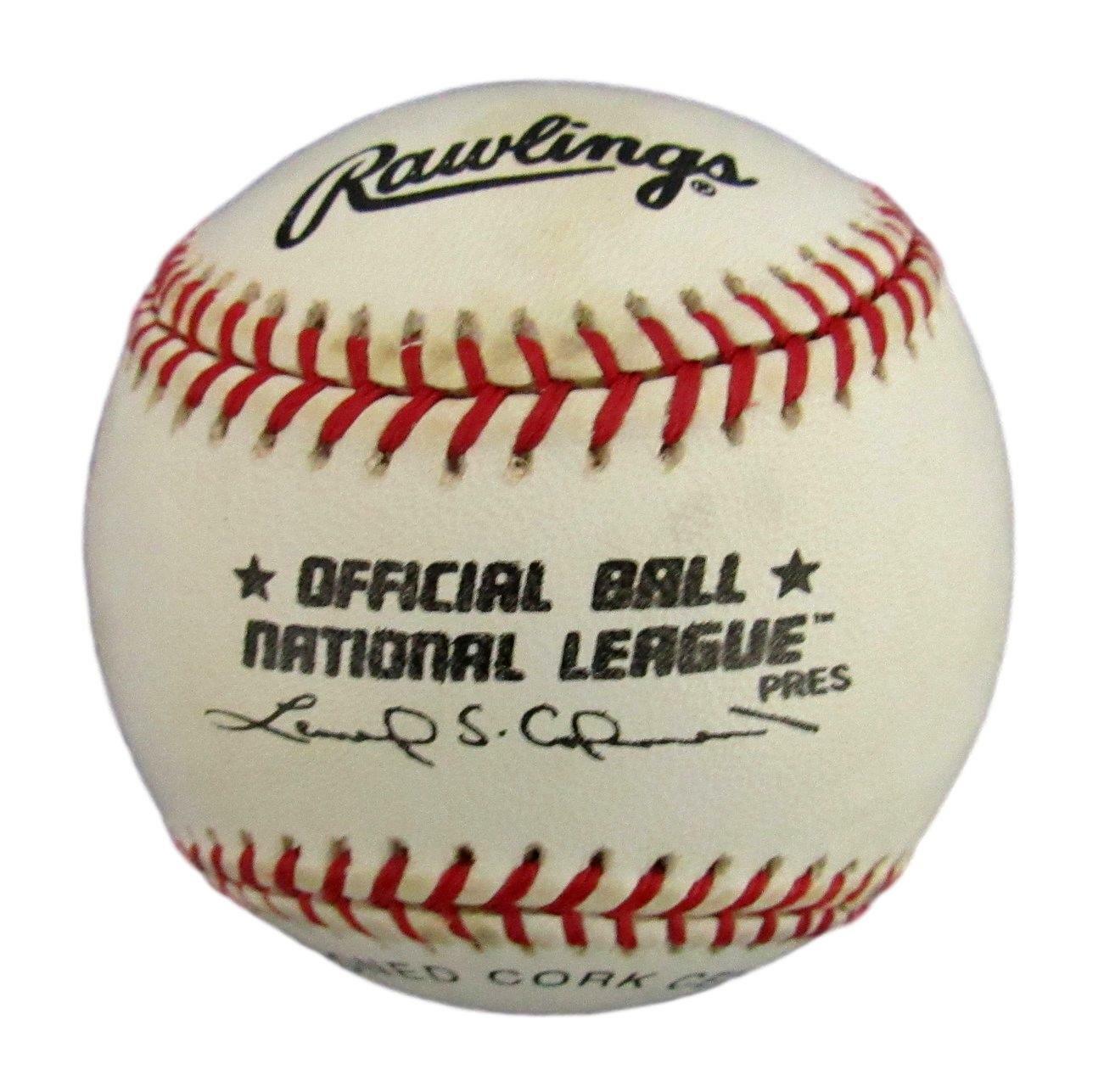 Alex Arias Chicago Cubs Signed/Autographed Official NL Baseball 154042