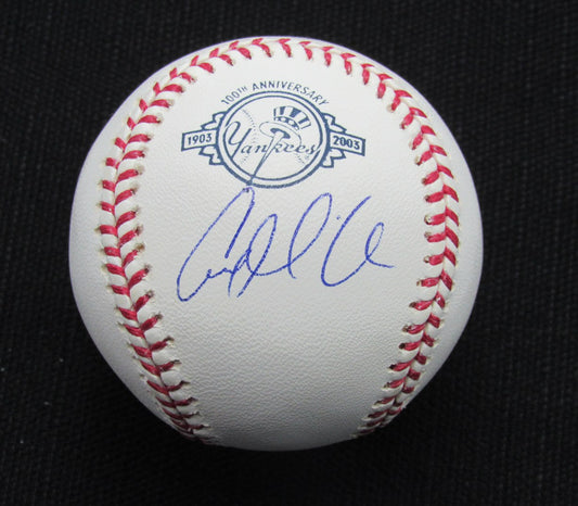 Casey McGehee Signed/Auto Yankees 100th OML Baseball TRI-STAR Inscr 187148