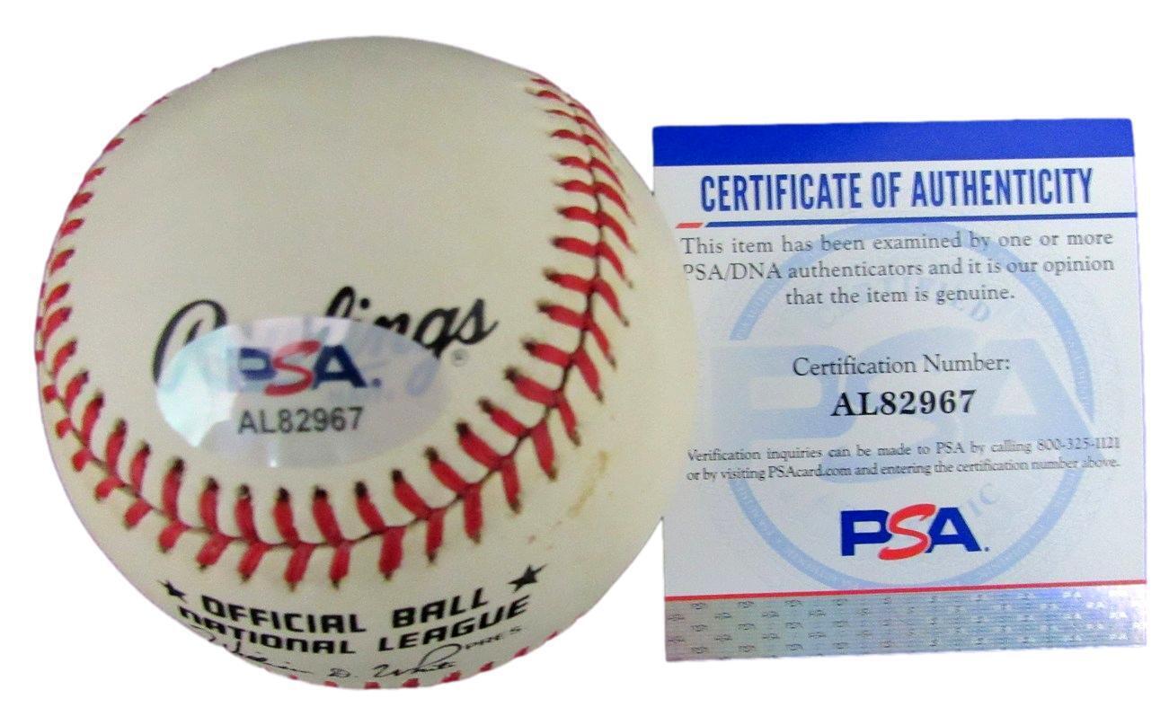 Gregg Jefferies Autographed Rawlings ONL Baseball Phillies PSA/DNA 176937