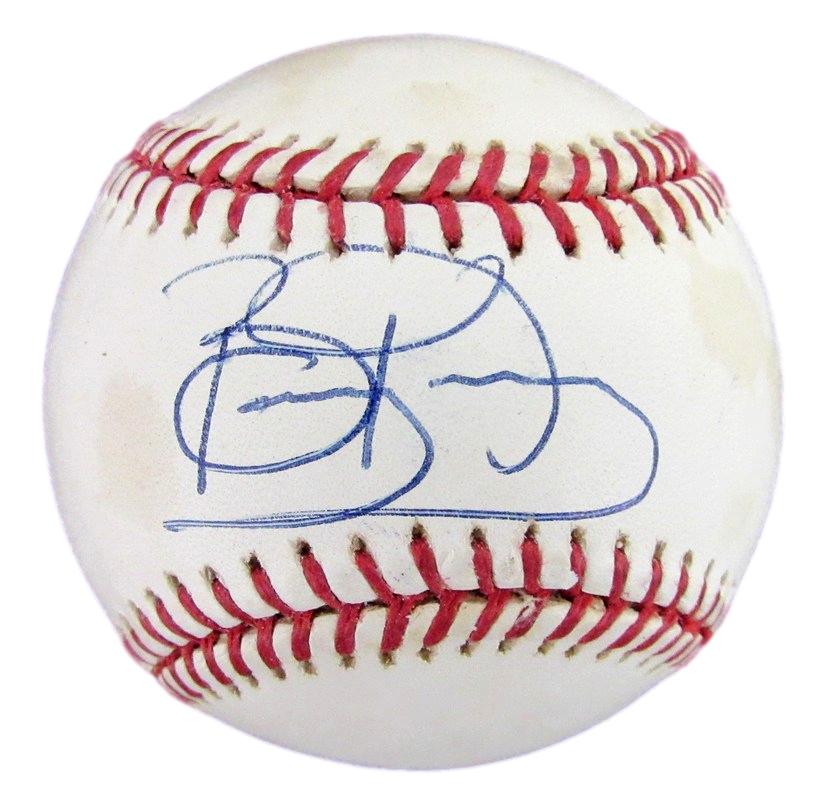Bobby Kielty Autographed Rawlings OML Baseball Oakland A's JSA 183201