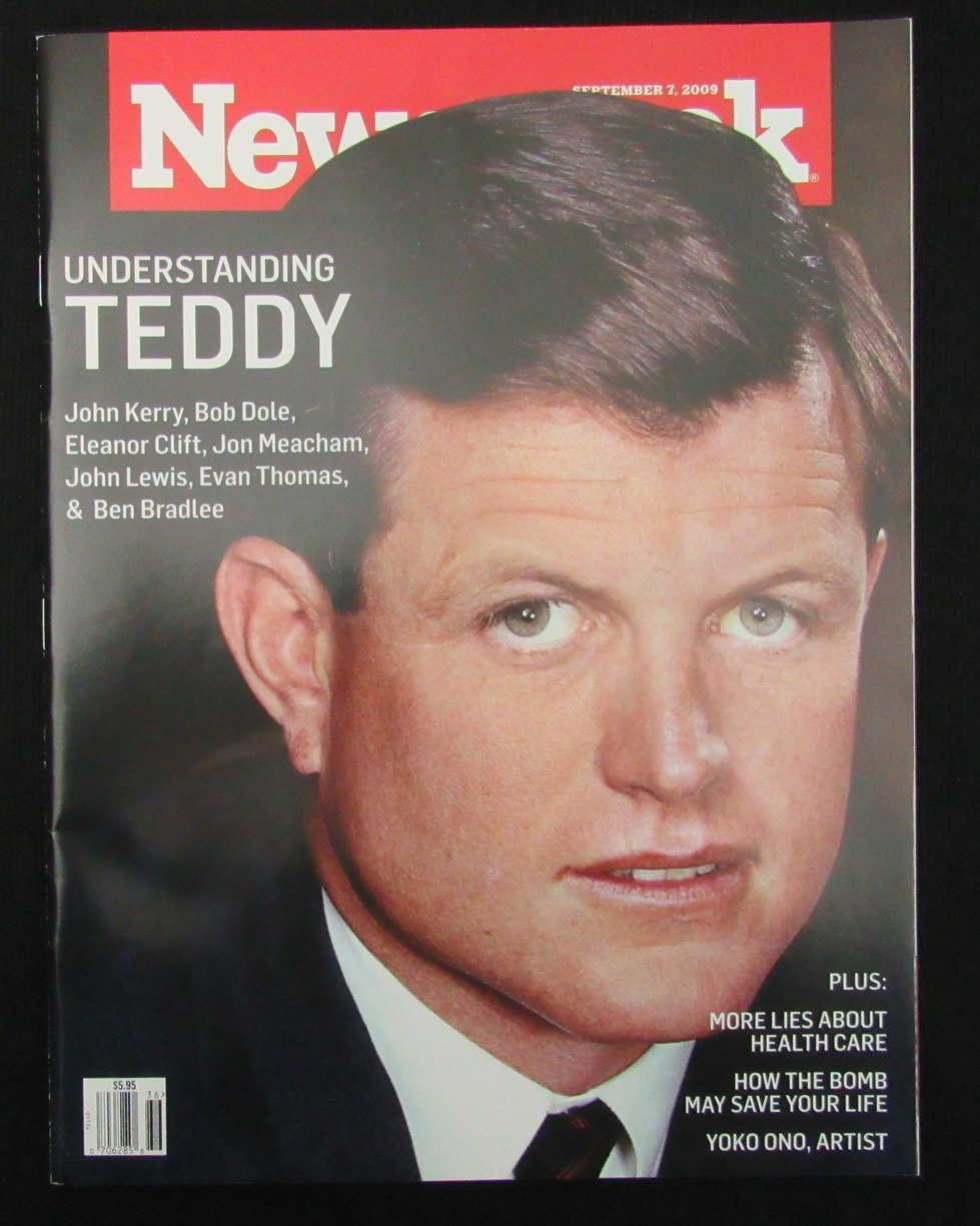 September 7, 2009 Newsweek Magazine Newstand NO LABEL Teddy Kennedy 187395