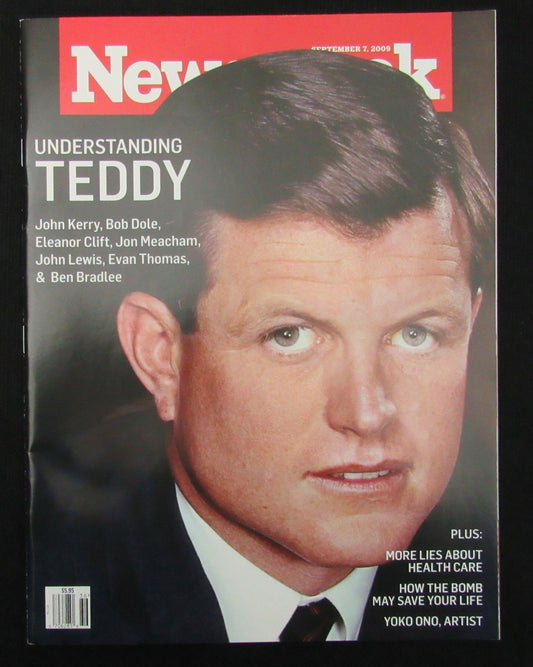 September 7, 2009 Newsweek Magazine Newstand NO LABEL Teddy Kennedy 187395