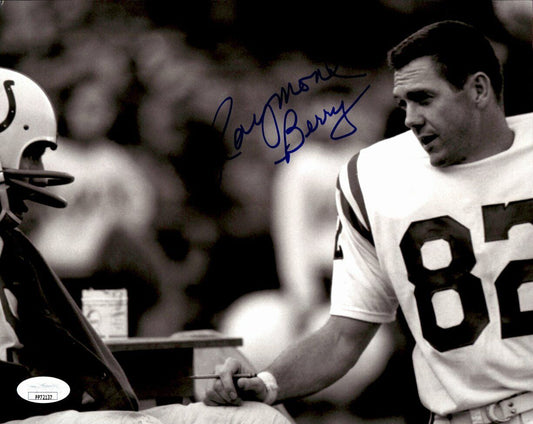 Raymond Berry Baltimore Colts HOF Signed/Autographed  8x10 B/W Photo JSA 161526