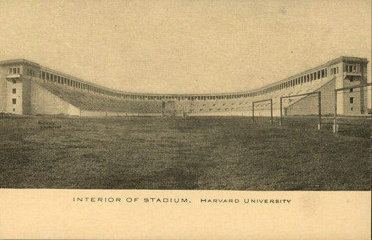 1915 Postcard Interior of Harvard Stadium, Cambridge, Mass. 176321