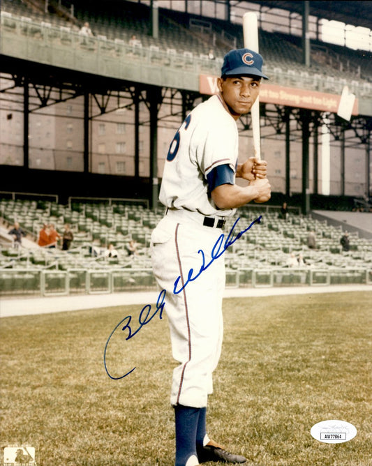 Billy Williams HOF Signed/Autographed 8x10 Photo Chicago Cubs JSA 191080