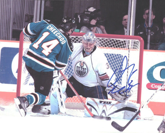 Dwayne Roloson Edmonton Oilers Signed/Autographed 8x10 Photo 152664