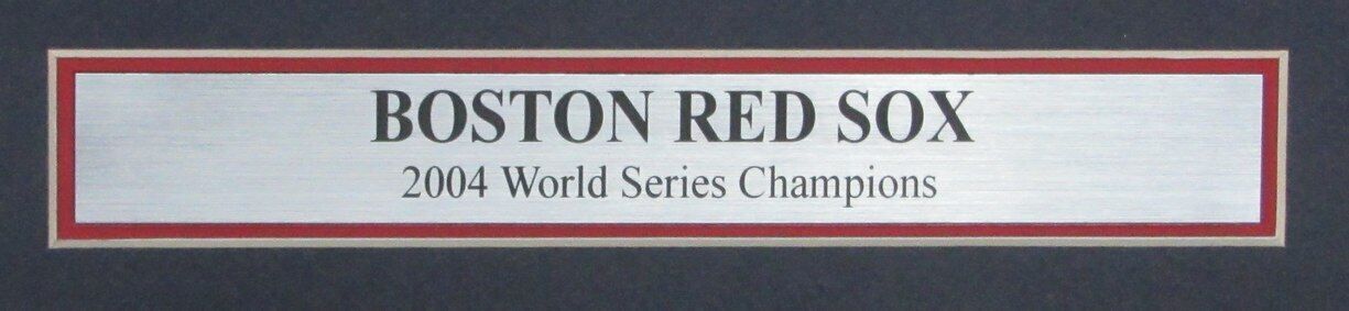 Boston Herald Newspaper Oct 28, 2004 Red Sox World Series Champs Framed 165883