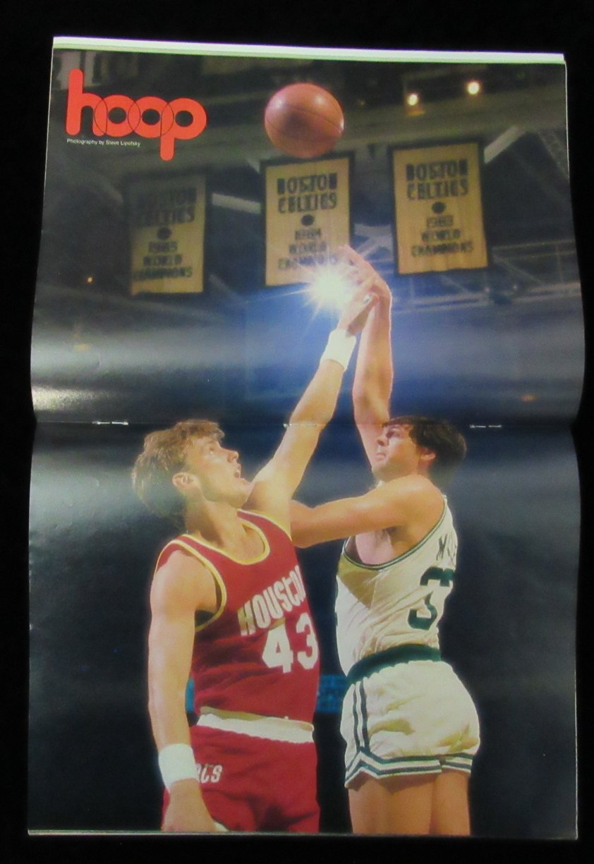 Summer 1986 Hoop NBA Magazine with Larry Bird on the cover 189167